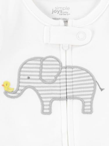 Unisex Baby Strampler 3er Pack – Neutral, 0-3 Monate, Weich & Bequem 👶✨